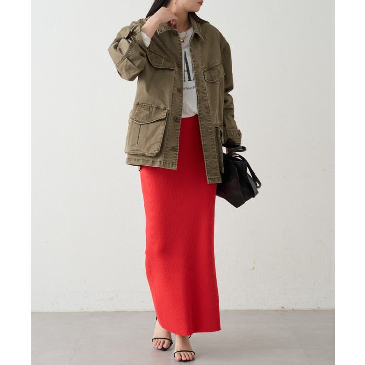 【Loungedress】リブセミフレアKNSK | PAL GROUP OUTLET | 詳細画像2 