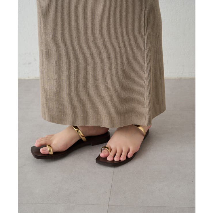 【Loungedress】リブセミフレアKNSK | PAL GROUP OUTLET | 詳細画像21 