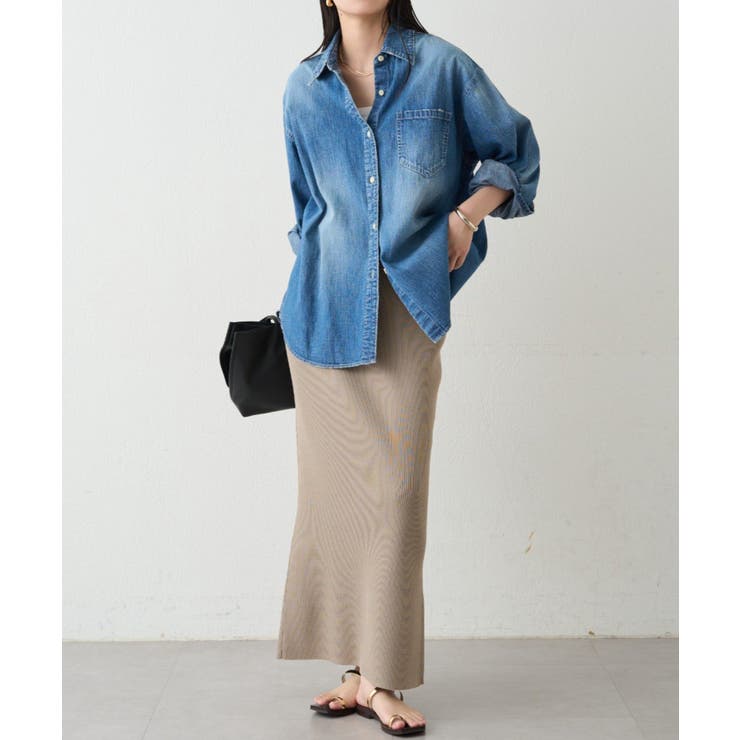 【Loungedress】リブセミフレアKNSK | PAL GROUP OUTLET | 詳細画像9 