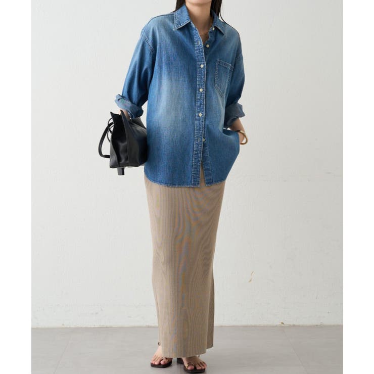 【Loungedress】リブセミフレアKNSK | PAL GROUP OUTLET | 詳細画像10 