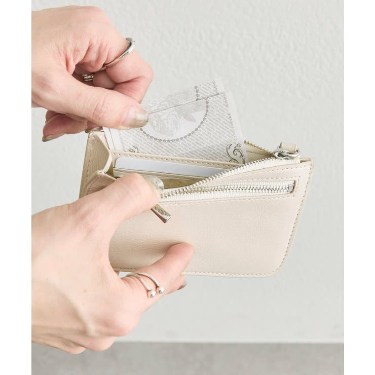 【ear PAPILLONNER】ミニレザーウォレット | PAL GROUP OUTLET | 詳細画像7 