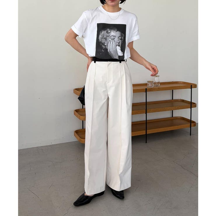 【CAPRICIEUX LE'MAGE】バイカラーウエストPT | PAL GROUP OUTLET | 詳細画像9 