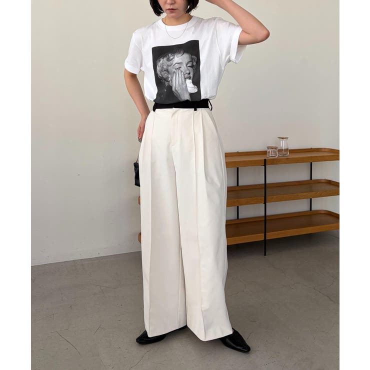 【CAPRICIEUX LE'MAGE】バイカラーウエストPT | PAL GROUP OUTLET | 詳細画像2 