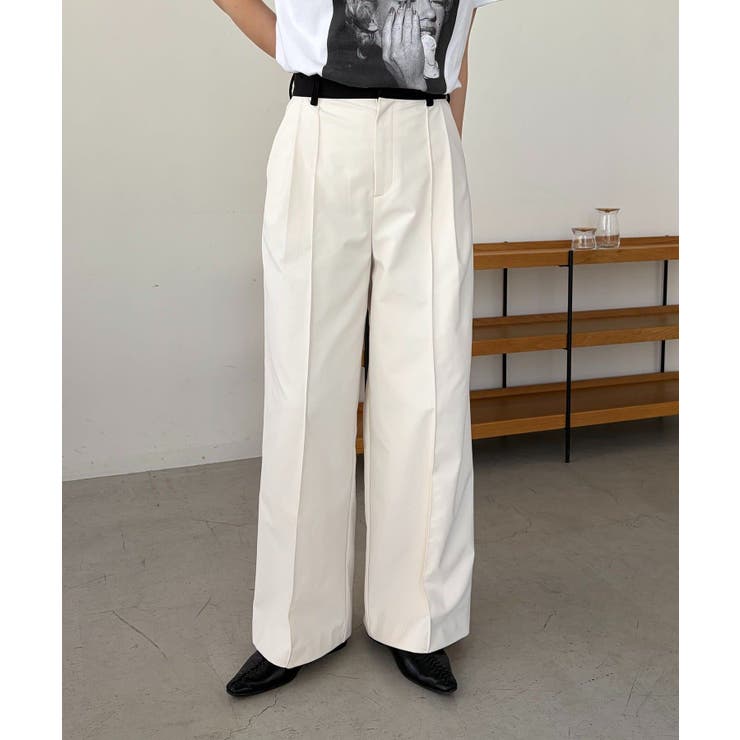 【CAPRICIEUX LE'MAGE】バイカラーウエストPT | PAL GROUP OUTLET | 詳細画像3 