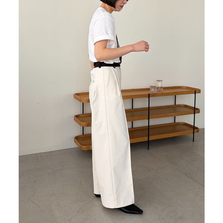 【CAPRICIEUX LE'MAGE】バイカラーウエストPT | PAL GROUP OUTLET | 詳細画像5 