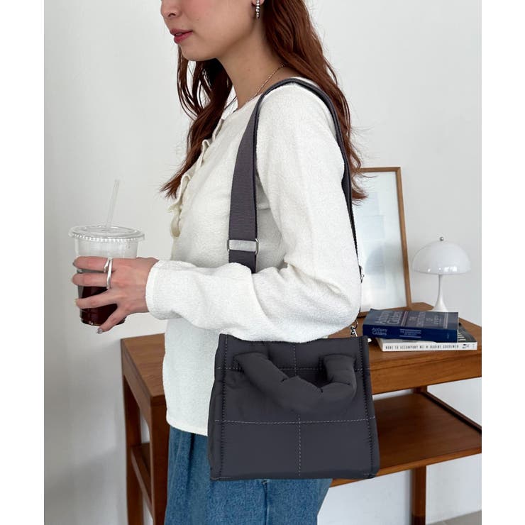 【Discoat】スクエアキルティングミニショルダー | PAL GROUP OUTLET | 詳細画像5 