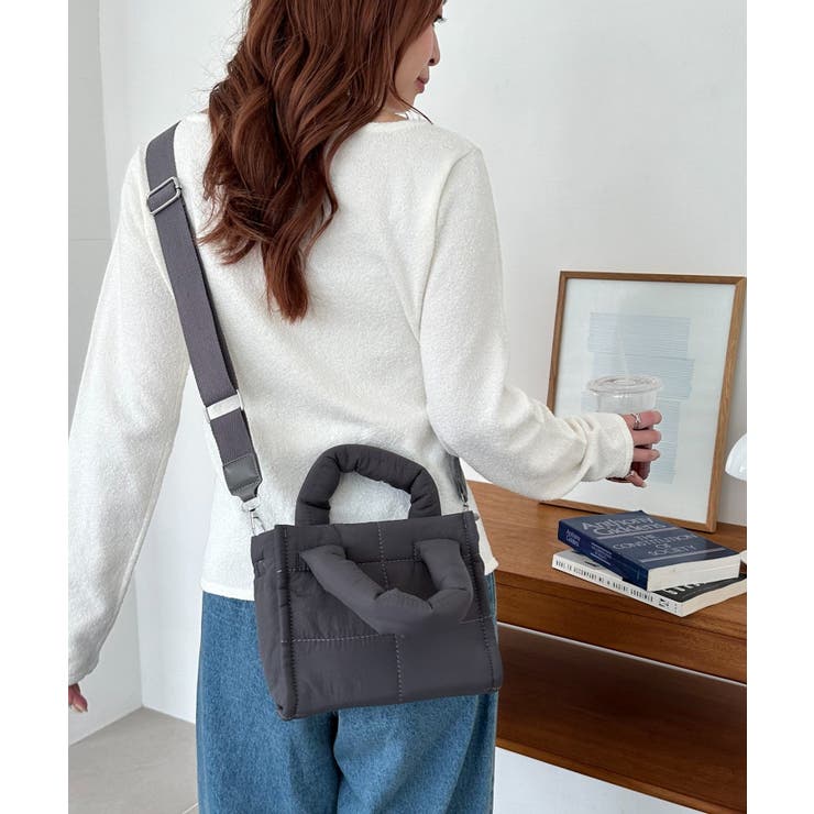 【Discoat】スクエアキルティングミニショルダー | PAL GROUP OUTLET | 詳細画像7 