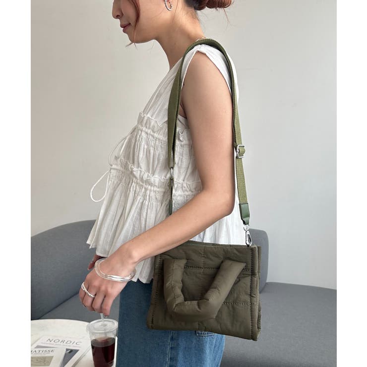 【Discoat】スクエアキルティングミニショルダー | PAL GROUP OUTLET | 詳細画像10 