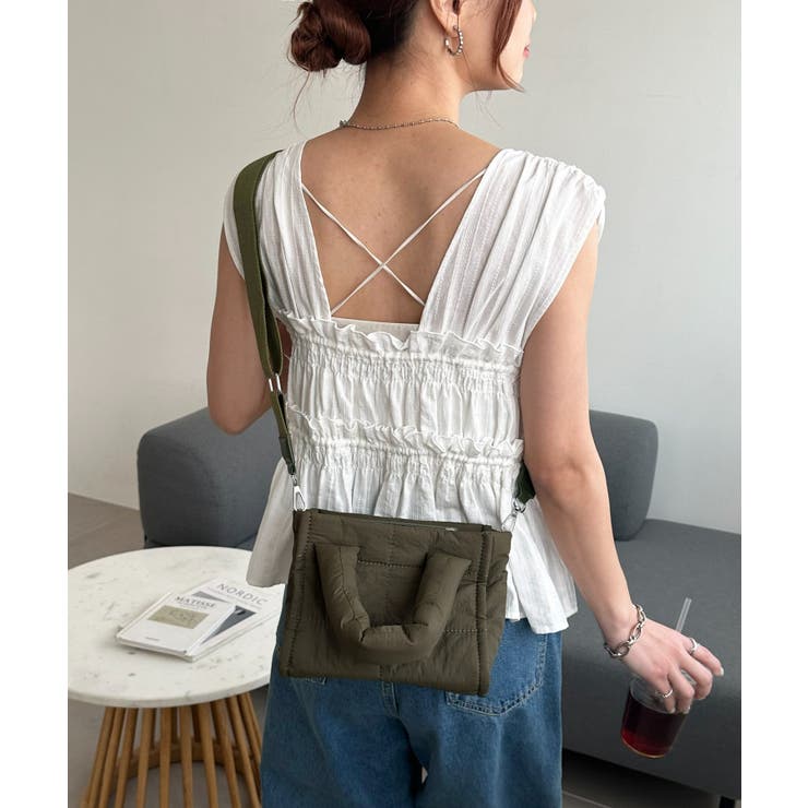 【Discoat】スクエアキルティングミニショルダー | PAL GROUP OUTLET | 詳細画像11 