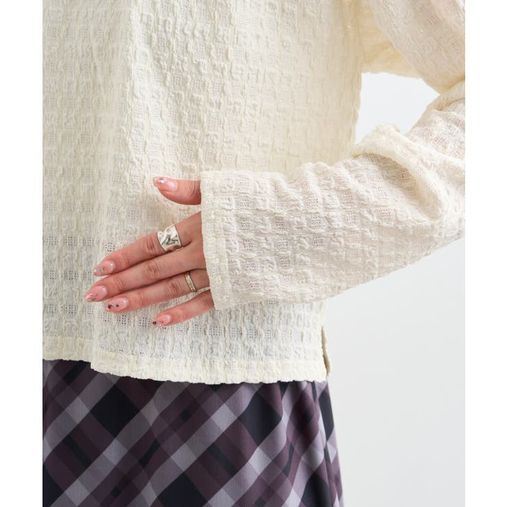 【Kastane】B バックリボンカットソートップス | PAL GROUP OUTLET | 詳細画像15 