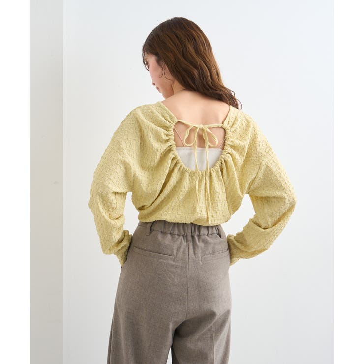 【Kastane】B バックリボンカットソートップス | PAL GROUP OUTLET | 詳細画像21 