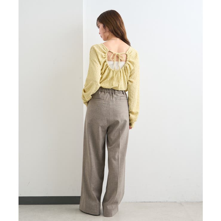 【Kastane】B バックリボンカットソートップス | PAL GROUP OUTLET | 詳細画像25 