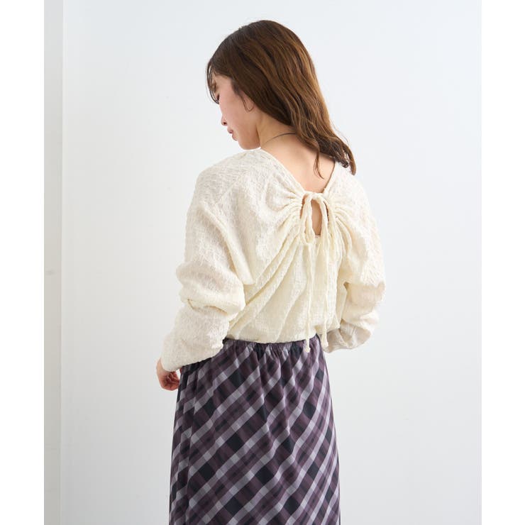 【Kastane】B バックリボンカットソートップス | PAL GROUP OUTLET | 詳細画像5 