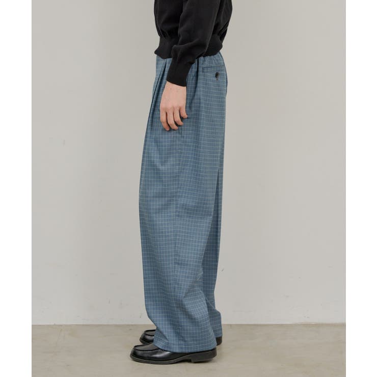 【Kastane】TUCK EASY SLACKS | PAL GROUP OUTLET | 詳細画像8 