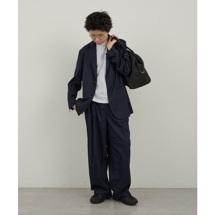 【Kastane】TUCK EASY SLACKS | PAL GROUP OUTLET | 詳細画像43 