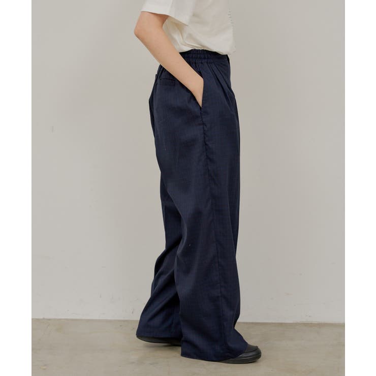 【Kastane】TUCK EASY SLACKS | PAL GROUP OUTLET | 詳細画像32 