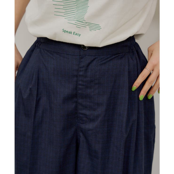 【Kastane】TUCK EASY SLACKS | PAL GROUP OUTLET | 詳細画像33 