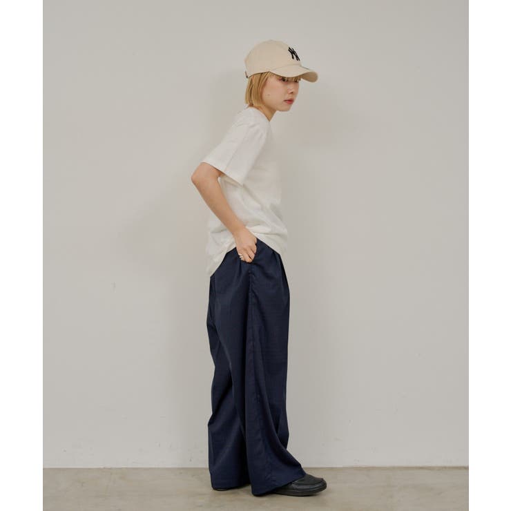【Kastane】TUCK EASY SLACKS | PAL GROUP OUTLET | 詳細画像36 
