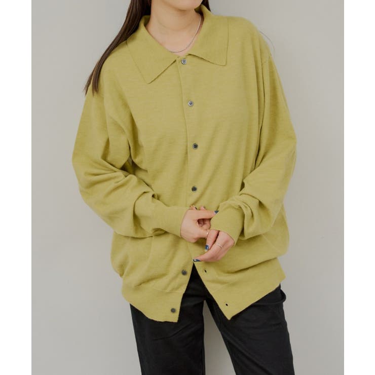 YEL | 【Kastane】FINE KNIT SHIRT | PAL GROUP OUTLET