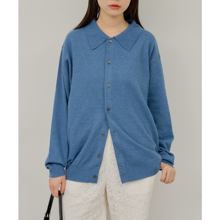 BLU | 【Kastane】FINE KNIT SHIRT | PAL GROUP OUTLET