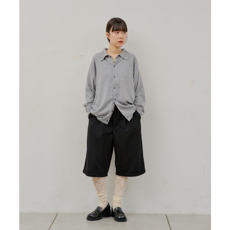 GRY | 【Kastane】FINE KNIT SHIRT | PAL GROUP OUTLET