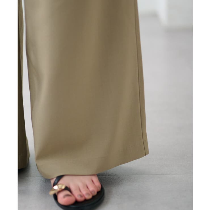 【Discoat】サイドベルト付きワイドパンツ | PAL GROUP OUTLET | 詳細画像10 