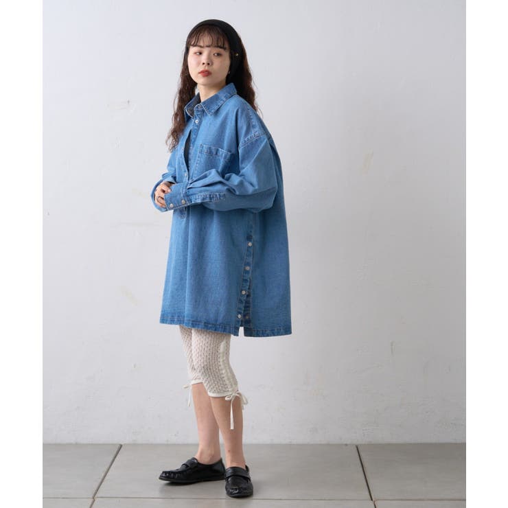 【CIAOPANIC TYPY】【willow】ニットレースサイドギャザー… | PAL GROUP OUTLET | 詳細画像1 