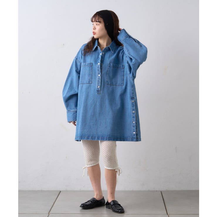 【CIAOPANIC TYPY】【willow】ニットレースサイドギャザー… | PAL GROUP OUTLET | 詳細画像2 