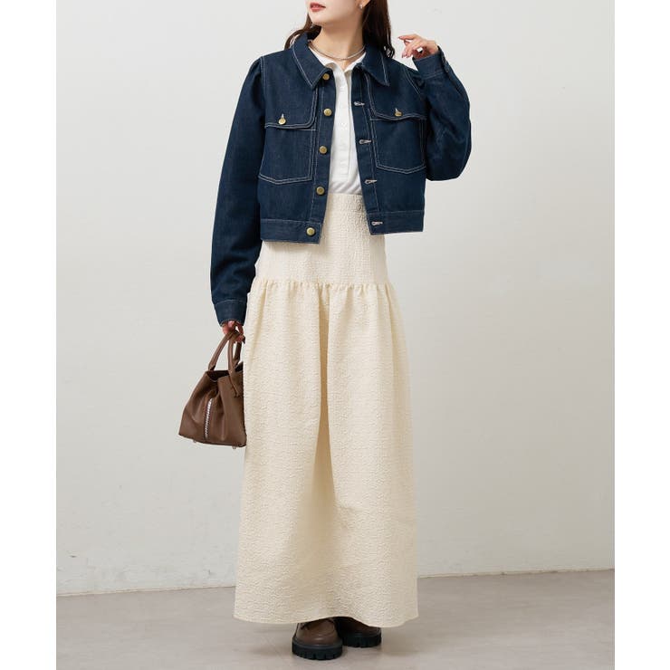 【mystic】エンボスギャザースカート | PAL GROUP OUTLET | 詳細画像9 