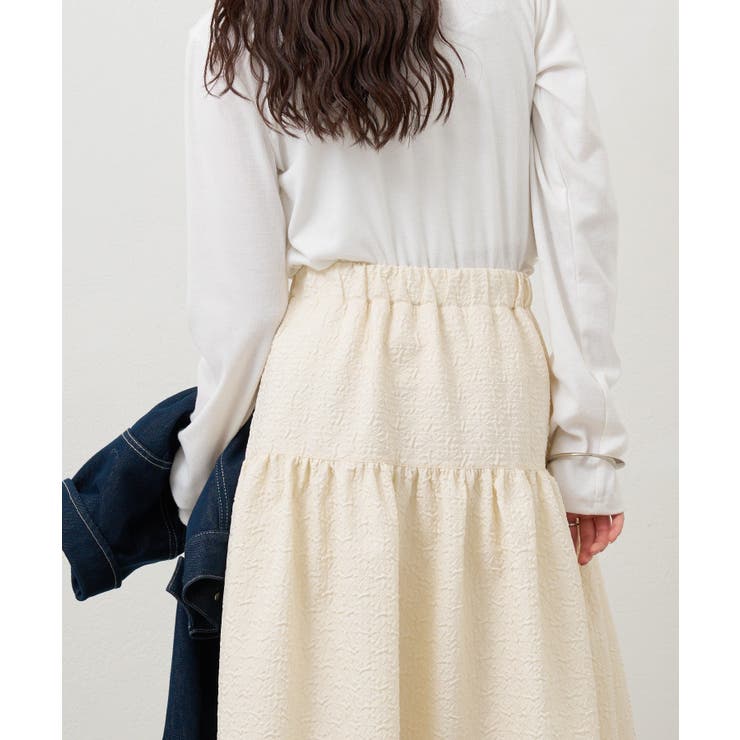 【mystic】エンボスギャザースカート | PAL GROUP OUTLET | 詳細画像12 