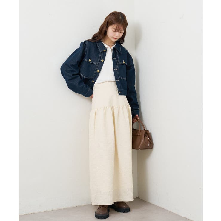 【mystic】エンボスギャザースカート | PAL GROUP OUTLET | 詳細画像14 