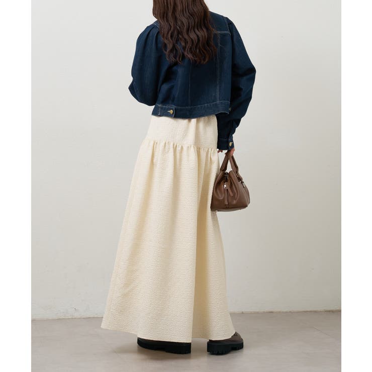 【mystic】エンボスギャザースカート | PAL GROUP OUTLET | 詳細画像5 