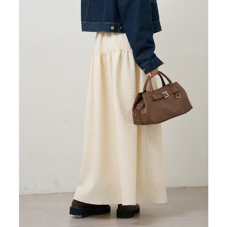 【mystic】エンボスギャザースカート | PAL GROUP OUTLET | 詳細画像8 