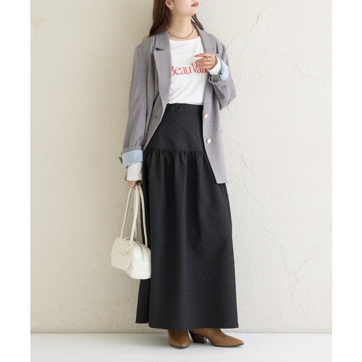 【mystic】エンボスギャザースカート | PAL GROUP OUTLET | 詳細画像27 