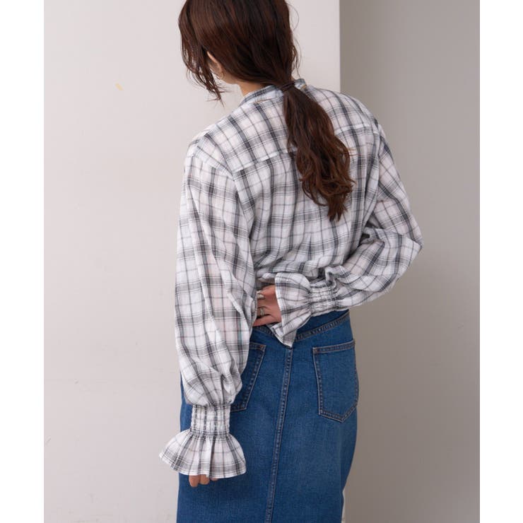 【CIAOPANIC TYPY】【willow】ボウタイ袖シャーリングシャツ | PAL GROUP OUTLET | 詳細画像20 