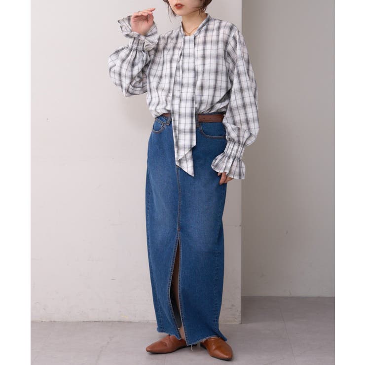 【CIAOPANIC TYPY】【willow】ボウタイ袖シャーリングシャツ | PAL GROUP OUTLET | 詳細画像21 