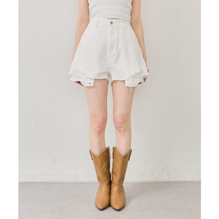 【mystic】レースポケットショートパンツ | PAL GROUP OUTLET | 詳細画像13 