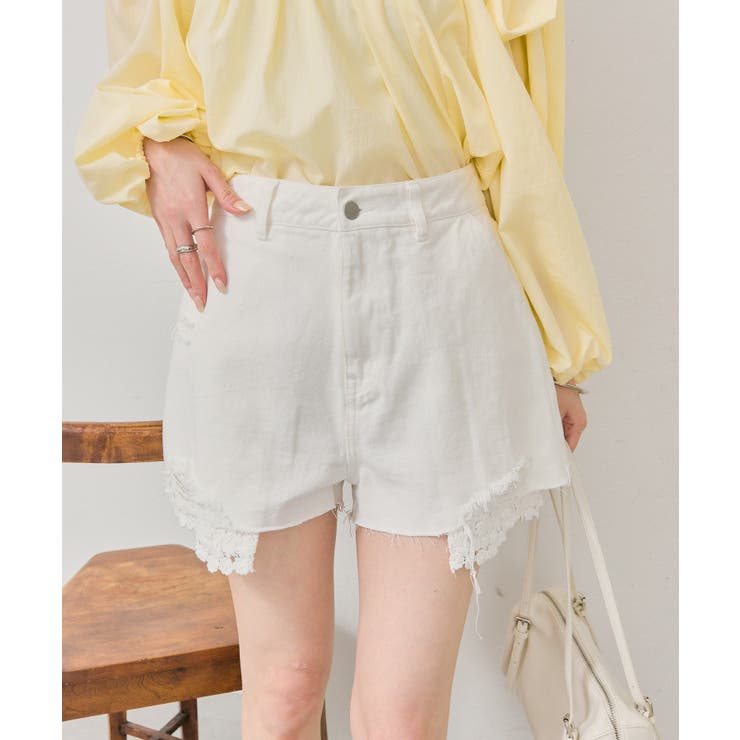 【mystic】レースポケットショートパンツ | PAL GROUP OUTLET | 詳細画像6 