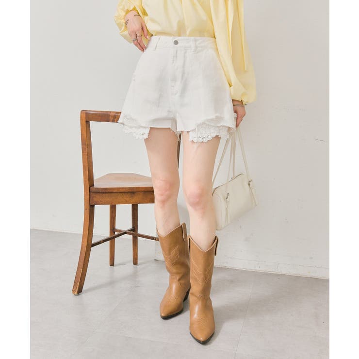 【mystic】レースポケットショートパンツ | PAL GROUP OUTLET | 詳細画像8 