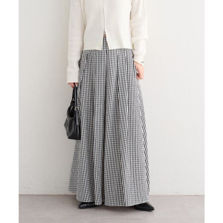 BLK | 【Kastane】B タックフレアスカート | PAL GROUP OUTLET