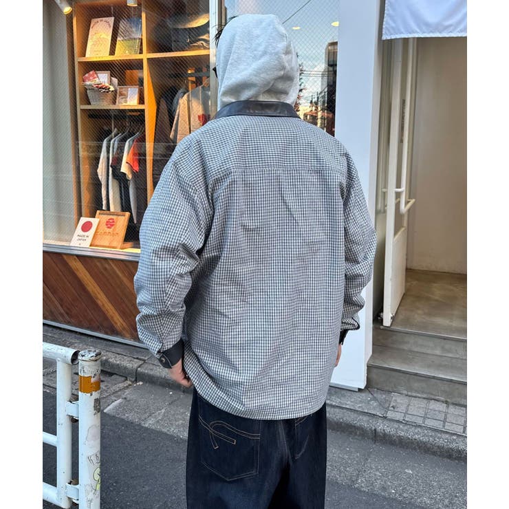 【Ciaopanic】レザー襟切替シャツジャケット | PAL GROUP OUTLET | 詳細画像17 