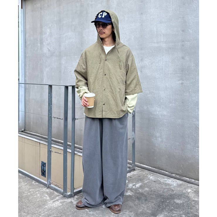 【Ciaopanic】ワッフル袖切替シャツパーカー | PAL GROUP OUTLET | 詳細画像14 