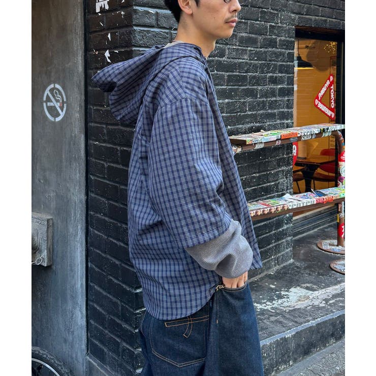 【Ciaopanic】ワッフル袖切替シャツパーカー | PAL GROUP OUTLET | 詳細画像27 