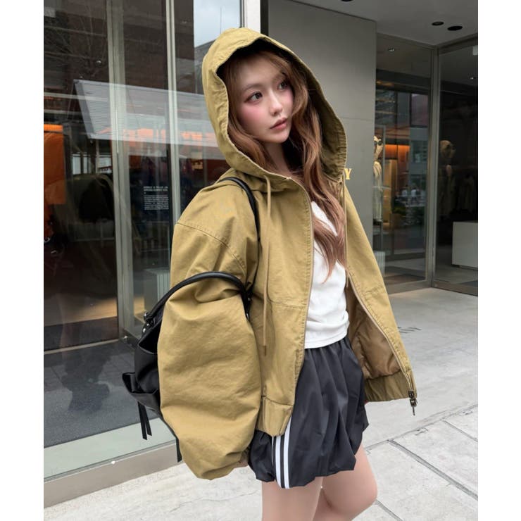 【RAY CASSIN】オーバーサイズフードパーカー | PAL GROUP OUTLET | 詳細画像5 
