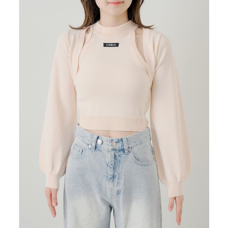 【Chico】アメスリニットボレロSET | PAL GROUP OUTLET | 詳細画像10 