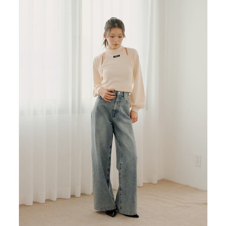 【Chico】アメスリニットボレロSET | PAL GROUP OUTLET | 詳細画像3 
