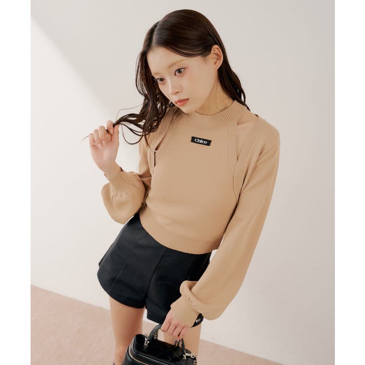 【Chico】アメスリニットボレロSET | PAL GROUP OUTLET | 詳細画像7 
