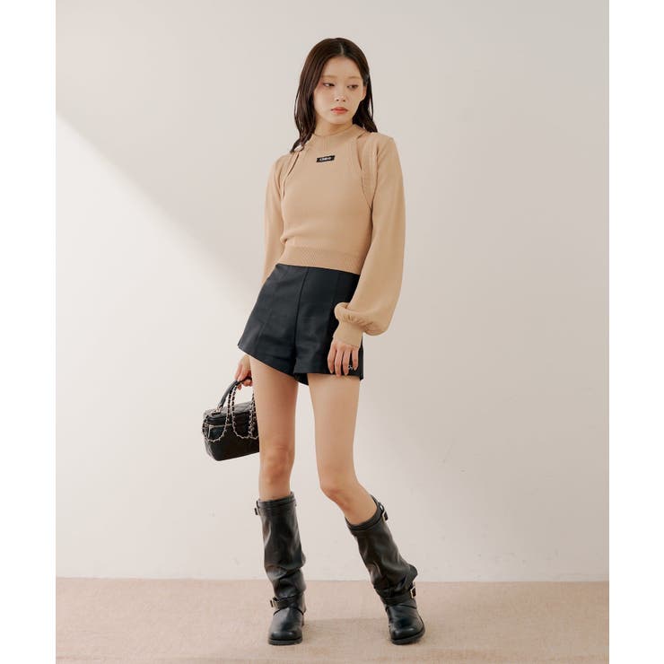 【Chico】アメスリニットボレロSET | PAL GROUP OUTLET | 詳細画像8 