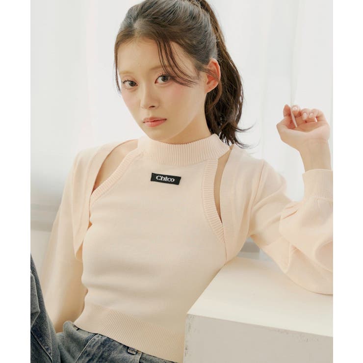 PBEI | 【Chico】アメスリニットボレロSET | PAL GROUP OUTLET