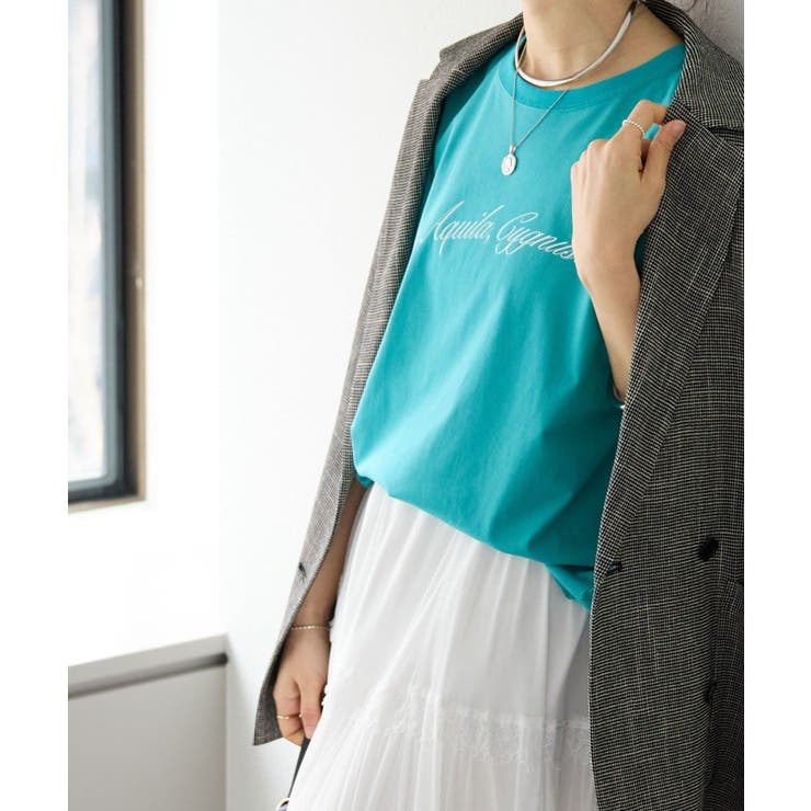 TUQ | 【RIVE DROITE】Italic Logo Tee | PAL GROUP OUTLET